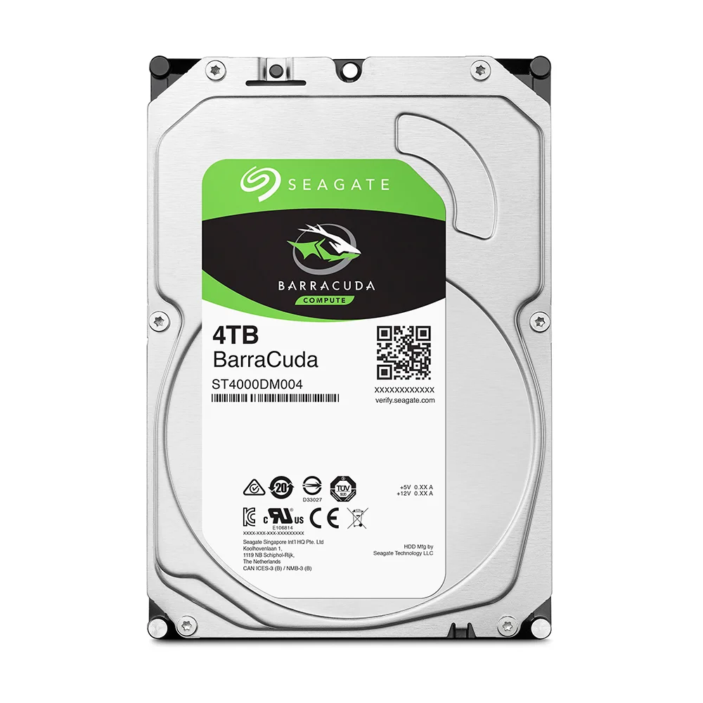 Внутренний жесткий диск Seagate Barracuda ST4000DM004| 4ТБ| 3.5&quot | SATA 6Gb/s| 256Mb| 5400rpm| Гарантия