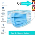 10-200 шт., одноразовые нетканые маски для защиты от пыли