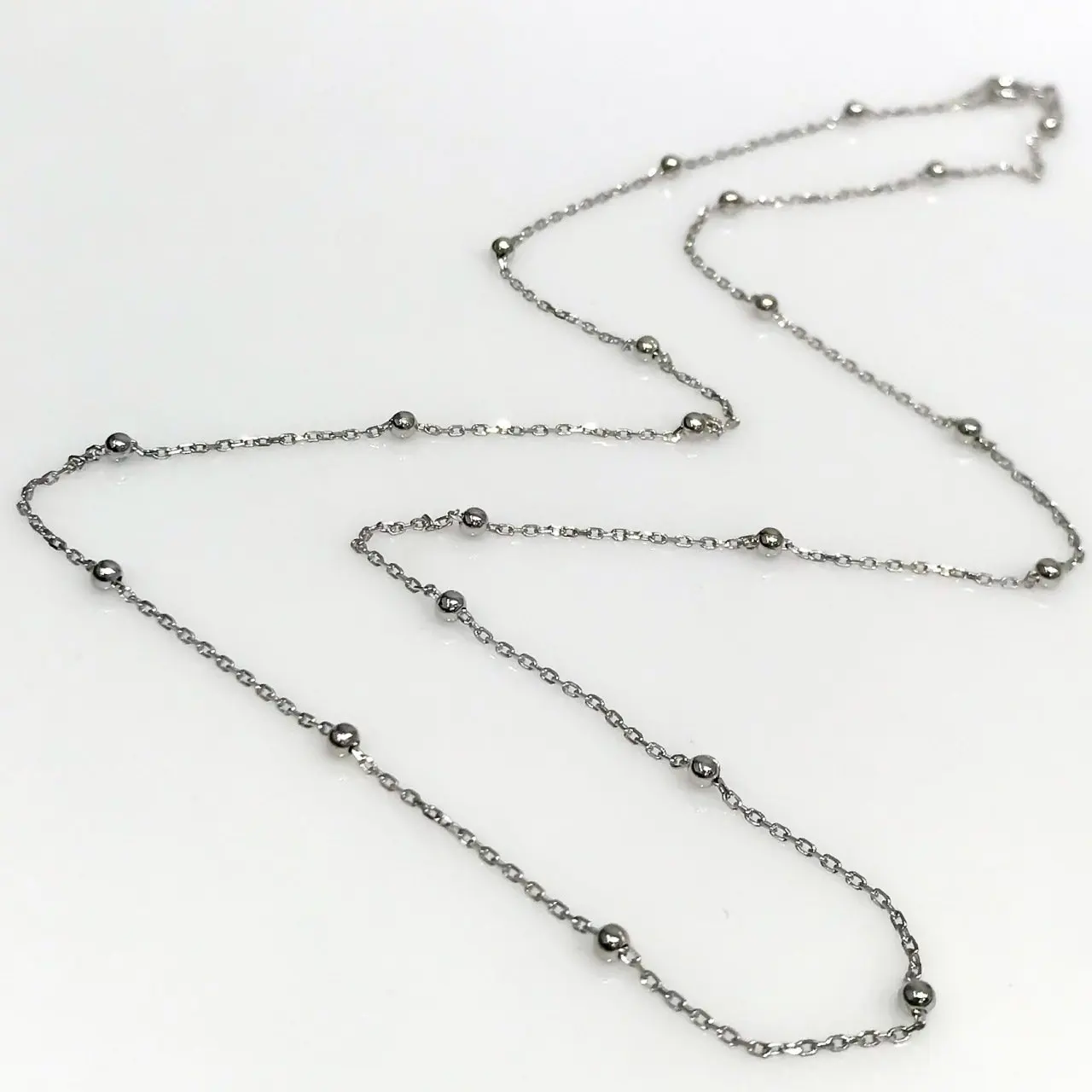 

Trend 55 cm Toptop Silver Bulk Chain Necklace
