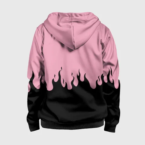 Детская толстовка 3D на молнии BLACKPINK