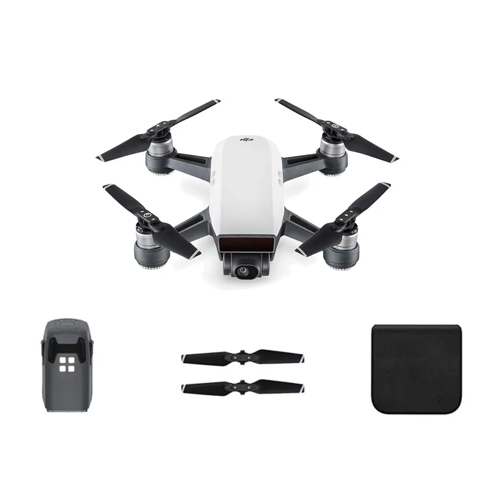 Квадрокоптер DJI Spark Alpine White Белый Коптер Дрон Комплект Комбо Набор Аксессуаров