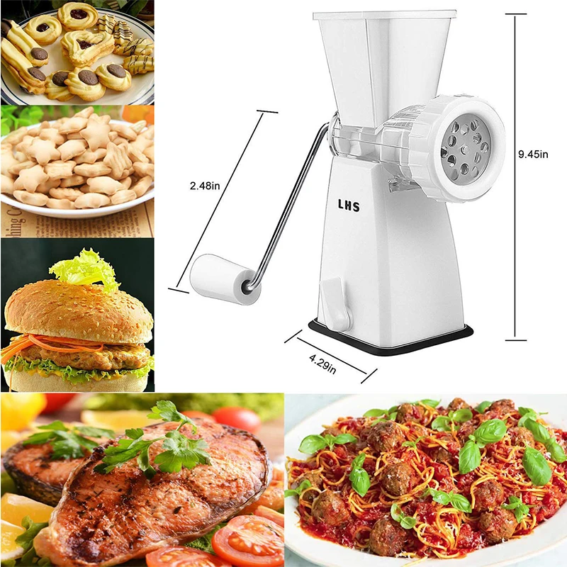lhs beef sausages maker manual meat mincer hand operated food processors noodles grinder kitchen accessories gadgets free global shipping
