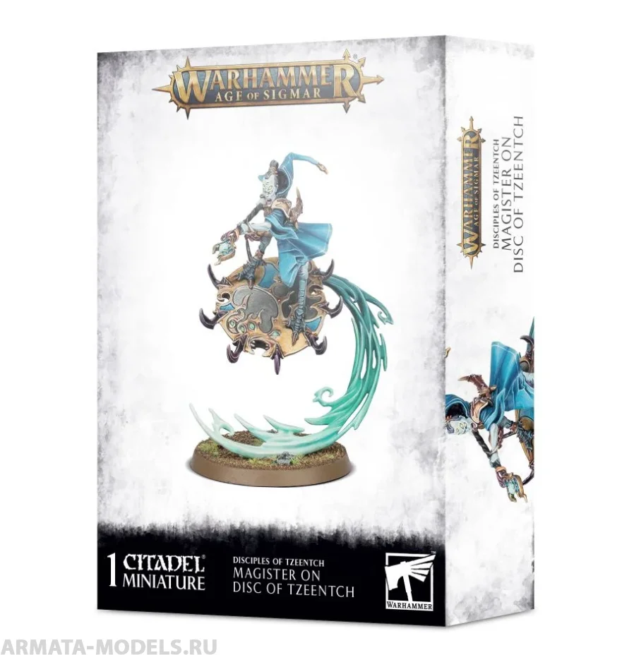 97-39gw set master disk тзинча Magister on disc of Tzeentch | Figurines
