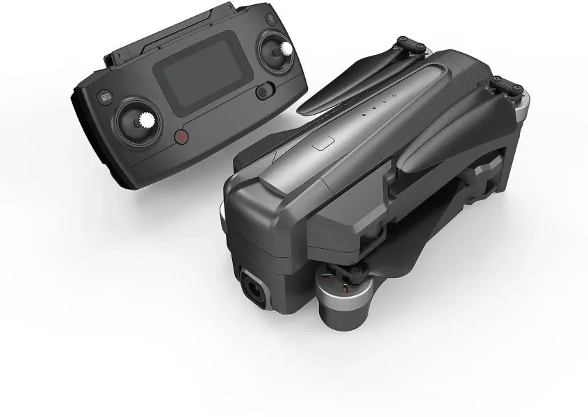 Радиоуправляемый квадрокоптер / Квадрокоптер с камерой Дрон MJX B12 EIS 4K 5G WiFi RTF 2.4G -