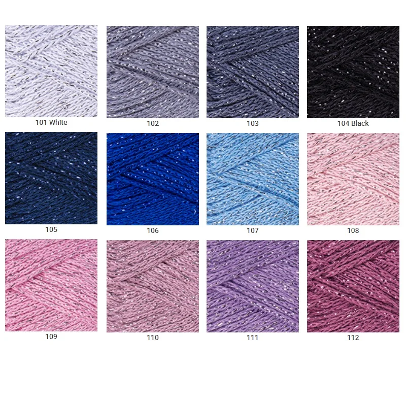 Yarnart элегантность пряжа 50gr 130mt % хлопок 88-% 12 металлических воздушных шаров с