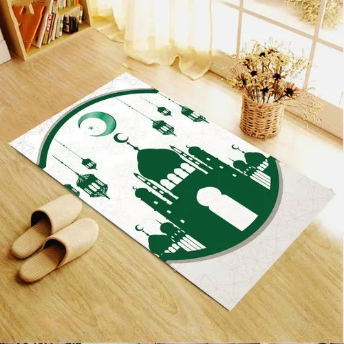 Женский коричневый SECCADE-129 молитвенный коврик Толстая и мягкая 80x140 см Beyazmüslüman