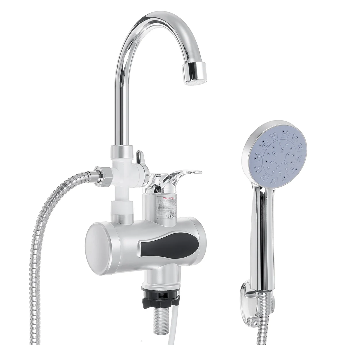 

Instant Electric Faucet Tap Hot Water Heater LED Display Bathroom Kitchen