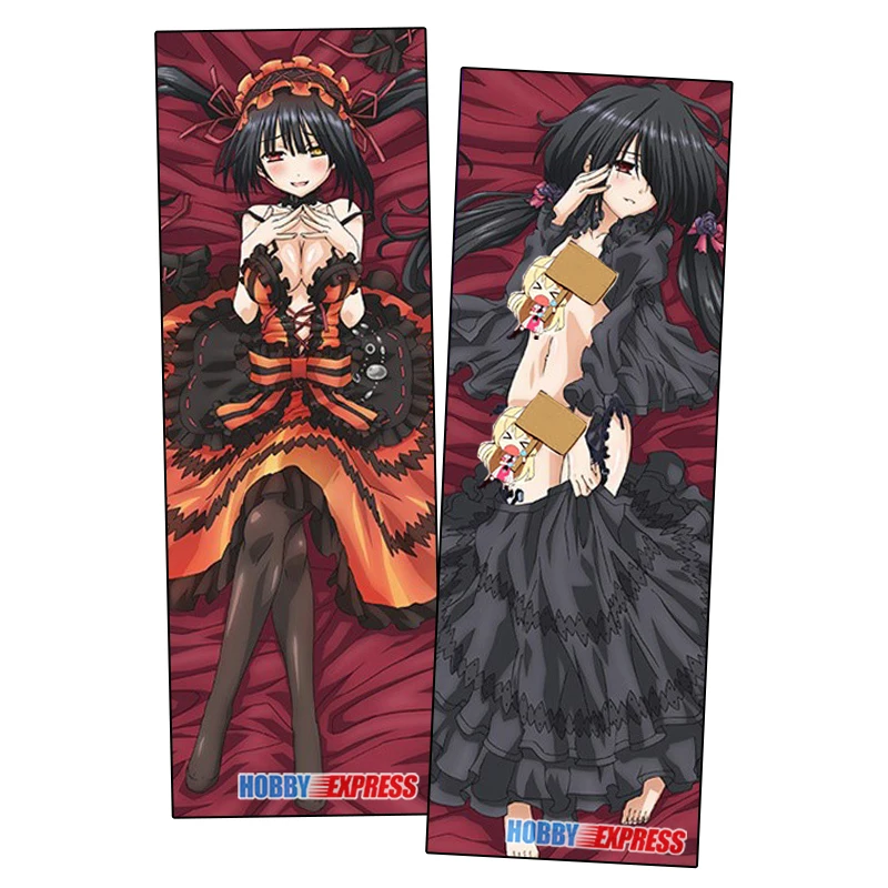 

Hobby Express Anime Dakimakura Japanese Otaku Waifu Hugging Body Pillow Cover Kurumi Tokisaki Date A Live YCDS251