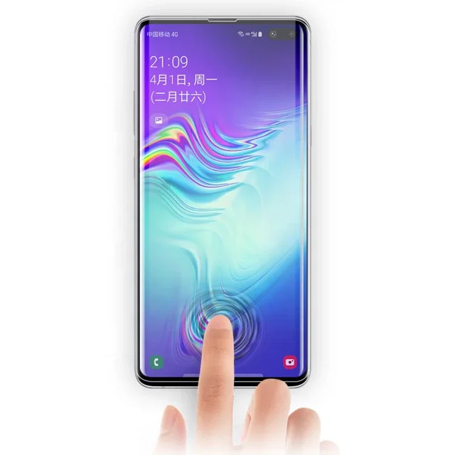 Защитное стекло Samsung galaxy s20 Plus 20 + Изогнутое противоударное Олеофобное закаленное