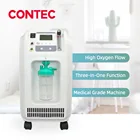 CONTEC портативный кислородный концентратор с низким уровнем шума высокой чистоты кислорода SPO2  функция распыления больницыдомаклиника использования