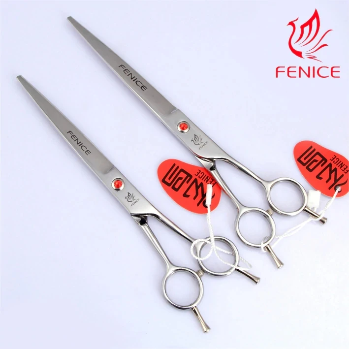 Fenice 7 0 "/7 5"/8 "профессиональные ножницы для стрижки домашних животных прямой
