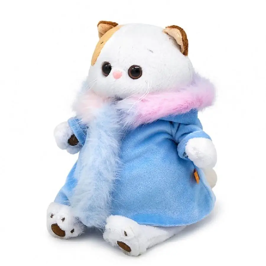 Мягкая игрушка Кошечка Ли-Ли в шубке с радужным мехом БУДИ БАСА 27 см