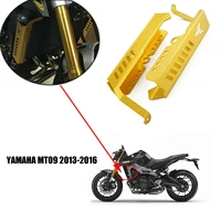 a set motorcycle radiator cooling tank side guards covers protector decorative for yamaha mt09 2013 2014 2015 2016