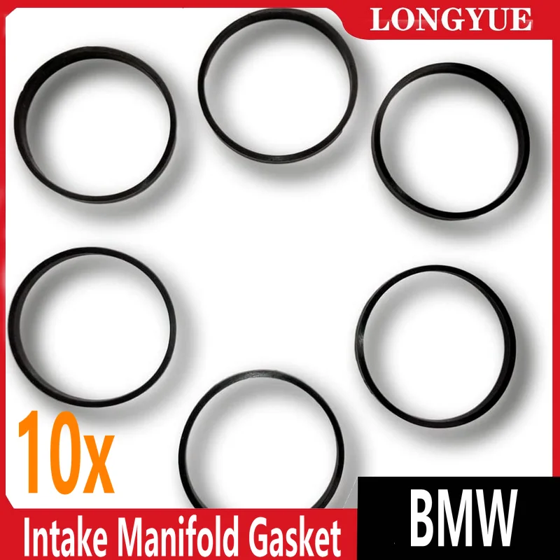 

10Pcs Intake Manifold Gasket Set for BMW E60 E70 E90 E92 325i M2 M6 X5 435i 527i 550i Replace 11617547242 11 61 7 547 242