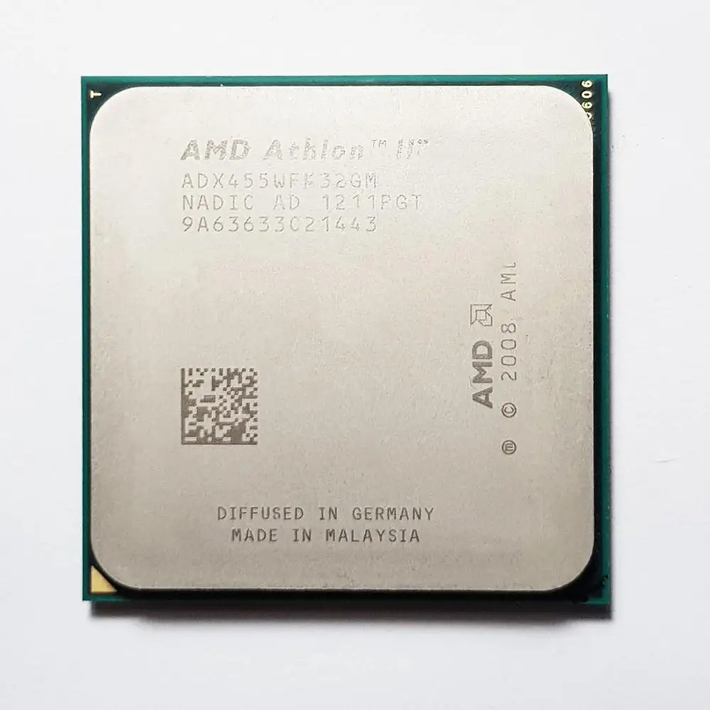 Процессор CPU AMD Athlon II X3 455 (ADX455W) 3300 MHz / 3core/ 1.5Mb/95W/ L2 1536Kb Socket AM3|Процессоры| |