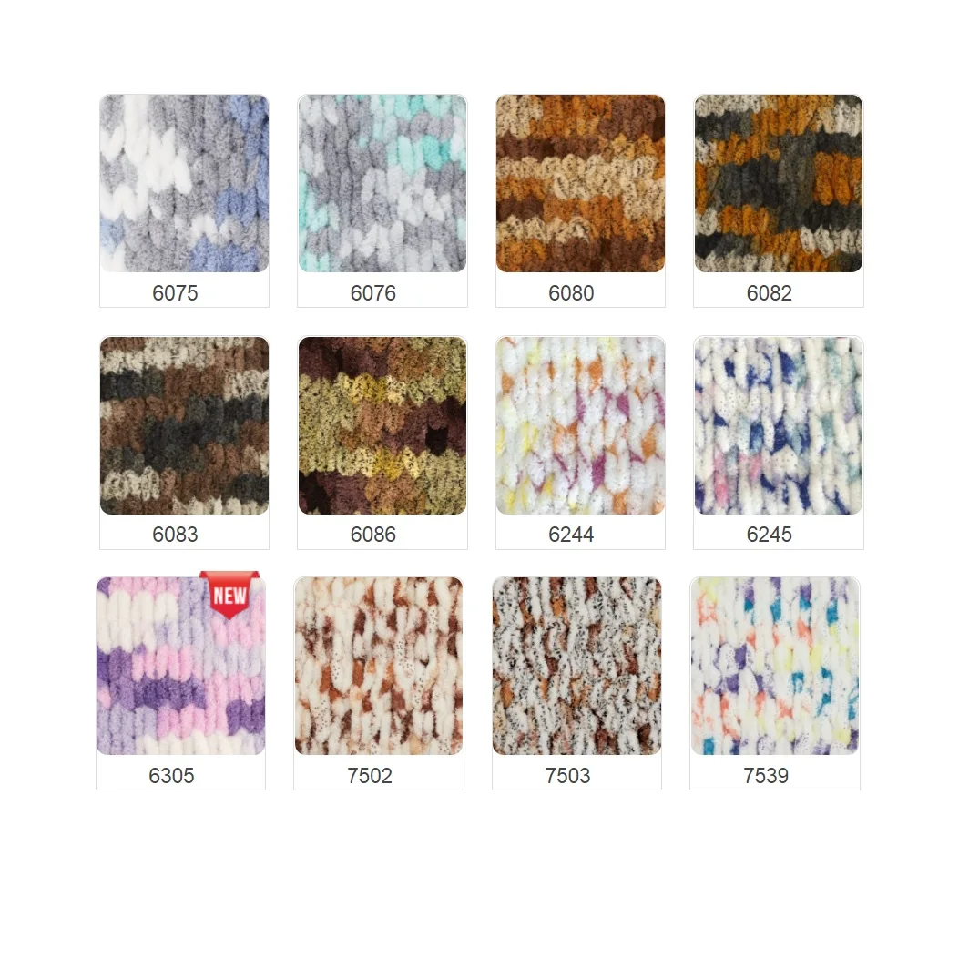 Alize Пышное цветной пряжи 100gr % 100 Микрополиэстер без иголки на застежке липучке