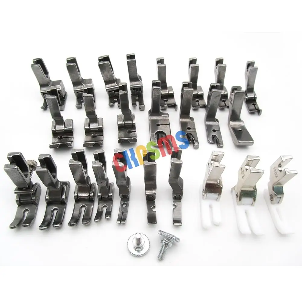 

#KP-PF25 25PCS PRESSER FEET SET FIT FOR BROTHER B715 B716 B735 B737 B738 B745 B755 B757 B758 B767 B781 PQ1300 PQ1500 S7100