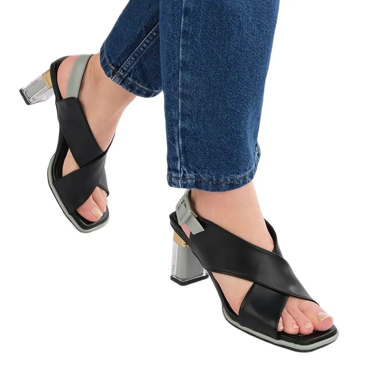 

Women Sandals Summer 2021 Female Turkish Shoes Flat Casual Fashion High Heel Quality Wide Fit Slipper Party Ladies Luxury Brand