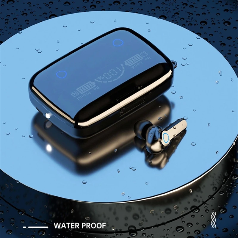 TWS беспроводные Bluetooth-наушники с сенсорным управлением музыкальные наушники