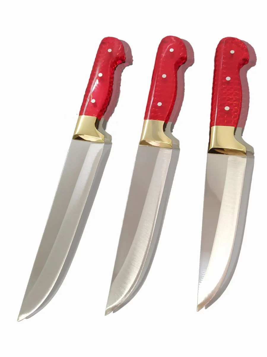 

Kitchen knives set sharp stainlees steel 4116 butcher mica handle chopping meat fish kitchen tools bread sacrifice vegatables