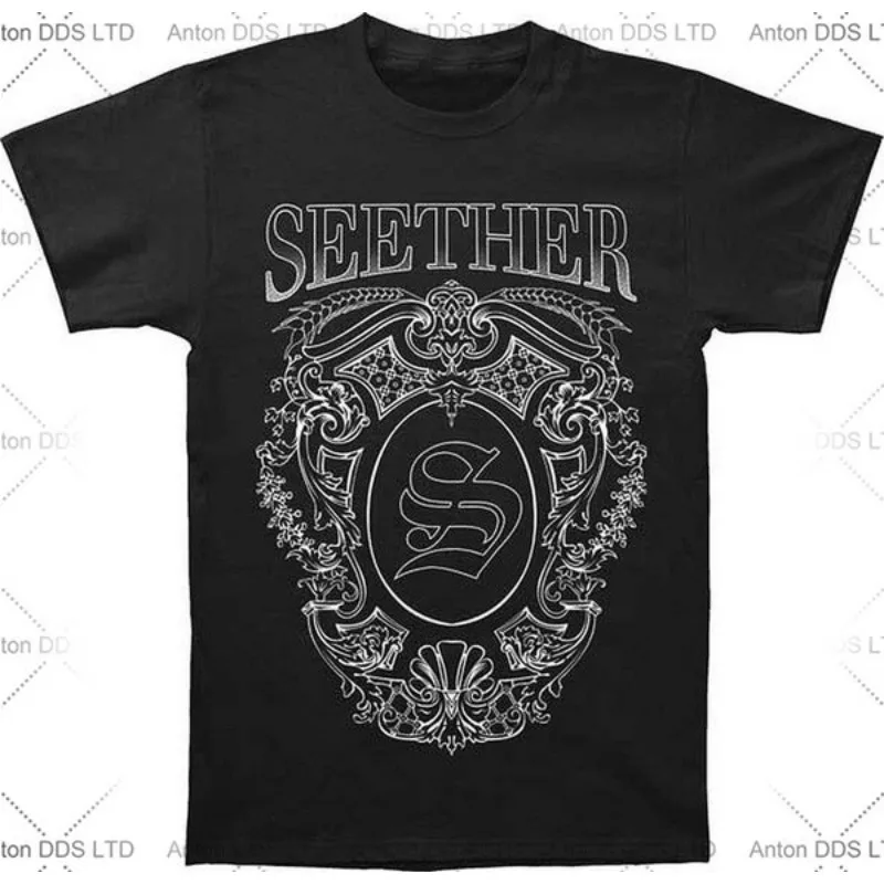 

Men's Summer 2020 Seether lt Liquor Men's Fashion T-Shirt Bla