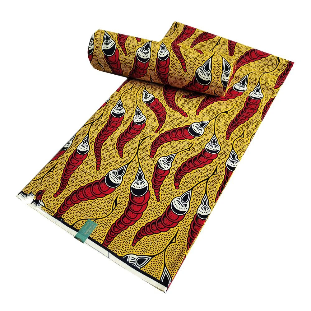 

6 Yards/lot African Fabric Patterns Ankara Cotton Fabric For Sewing Wax Print Fabric by the Yard Designer