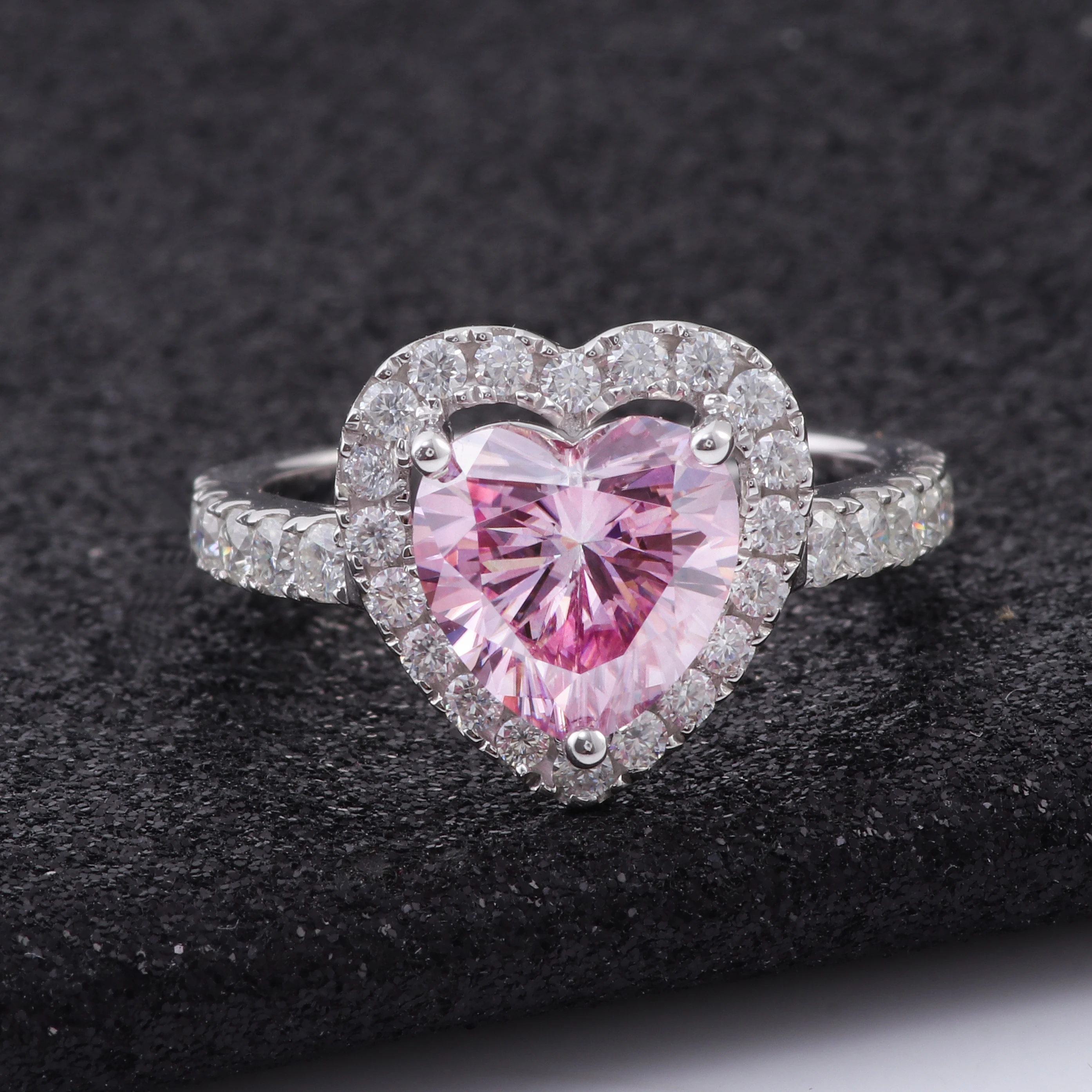 По индивидуальному заказу подарок на день Святого Валентина 925 кольцо из