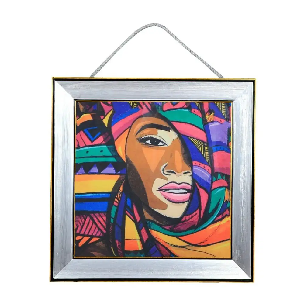 

Canvas Print Glass Painted Rope African
