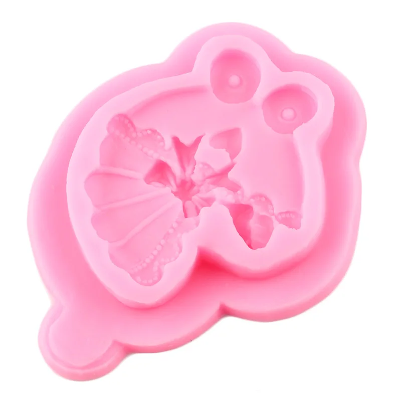 Силиконовая форма для детской каретки бант кекс Топпер помадки формы сделай сам |