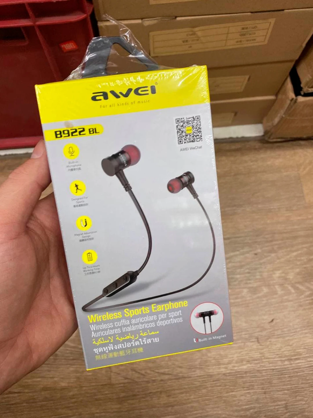 Awei AK5 wireless headphones/black | Электроника