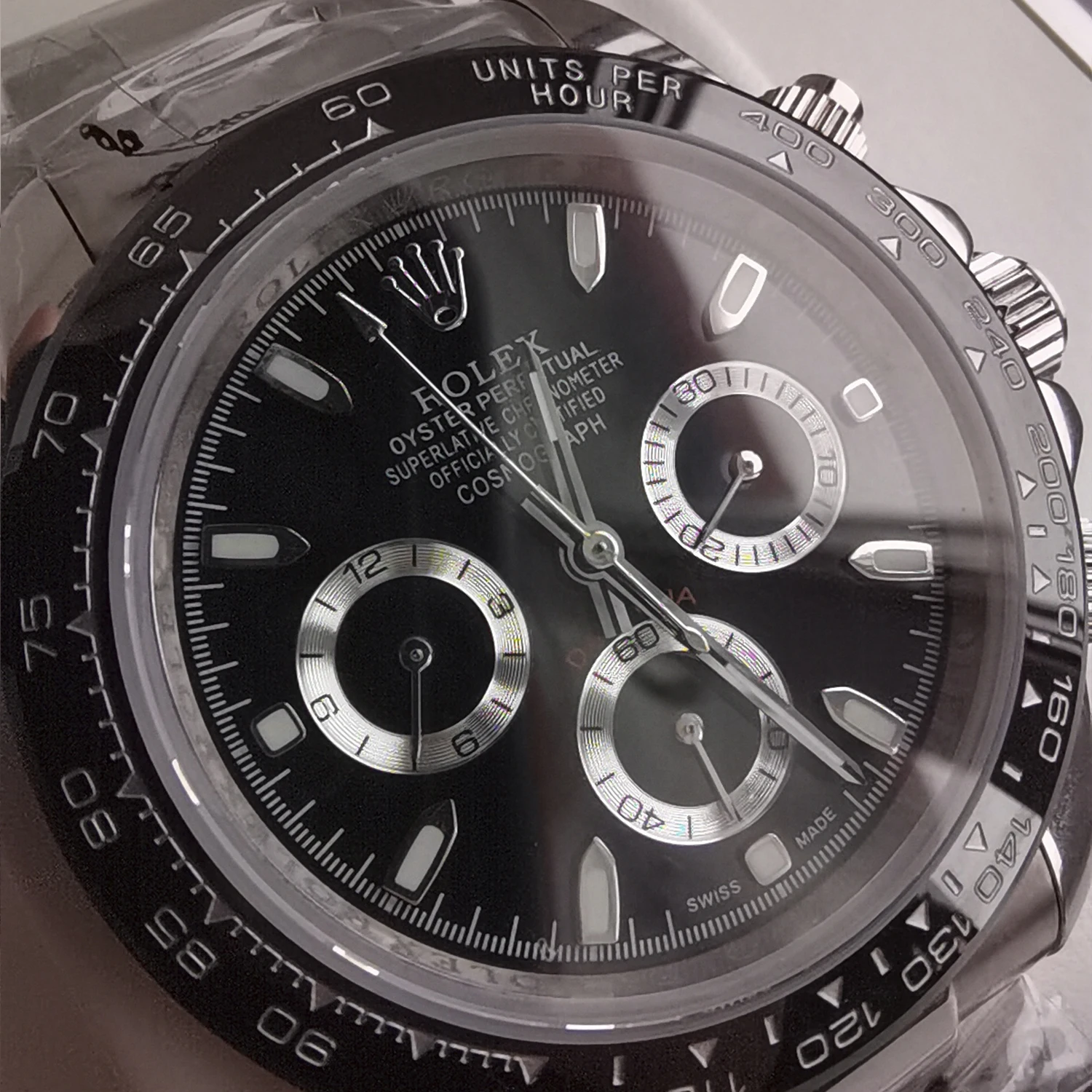 Часы Rolex Daytona 116500LN Черные Роскошные Наручные |