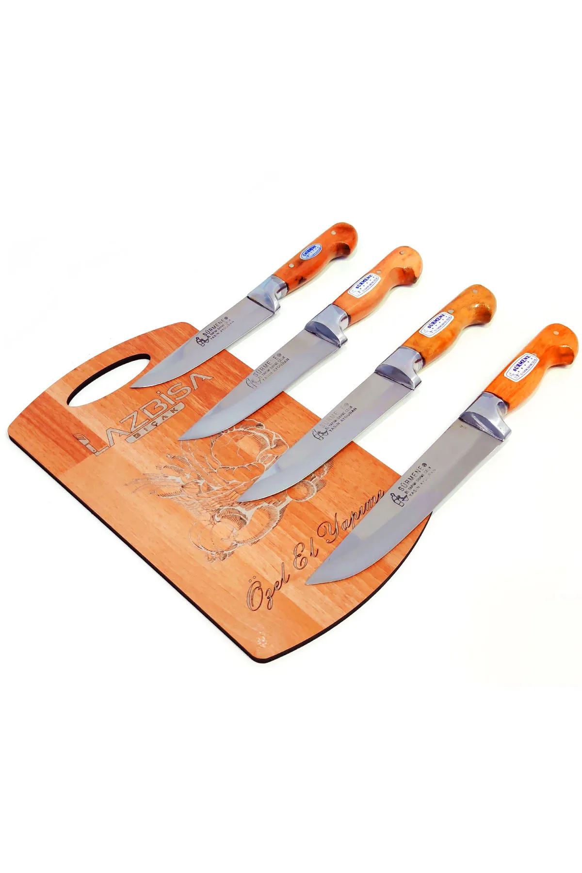 

Sürmene Knife Set - Kitchen Knife Set Pita Pizza Meat Bread Vegetable Fruit Knife