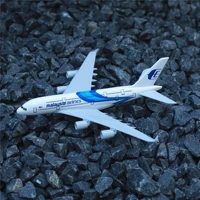 malaysia airlines a380 aircraft model 6 metal airplane diecast miniature collection eduactional toys for children