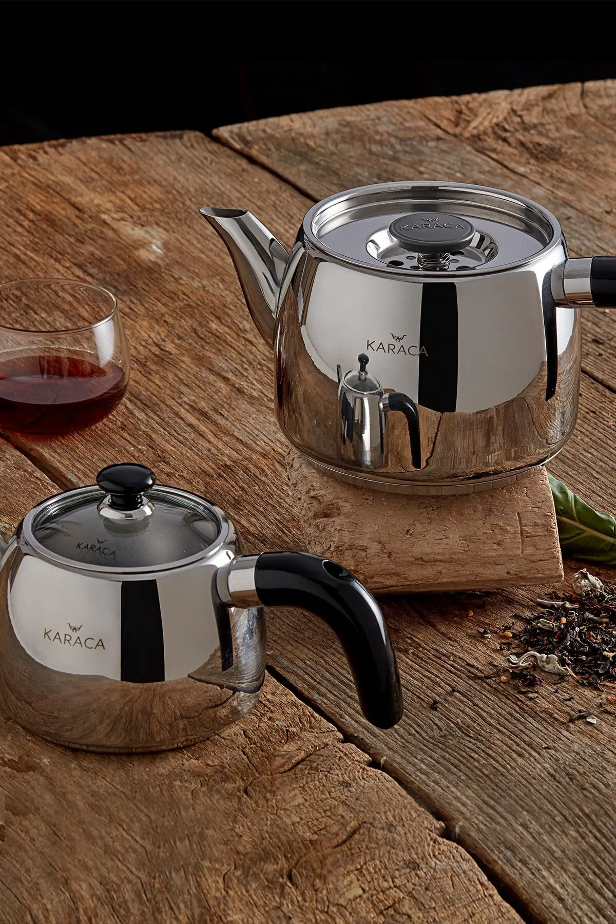 

Tea pot Set stainless steel kreç dirt önleyinci süsgeç bottom cover technology New generation tea brewing brand tea brewing Bake
