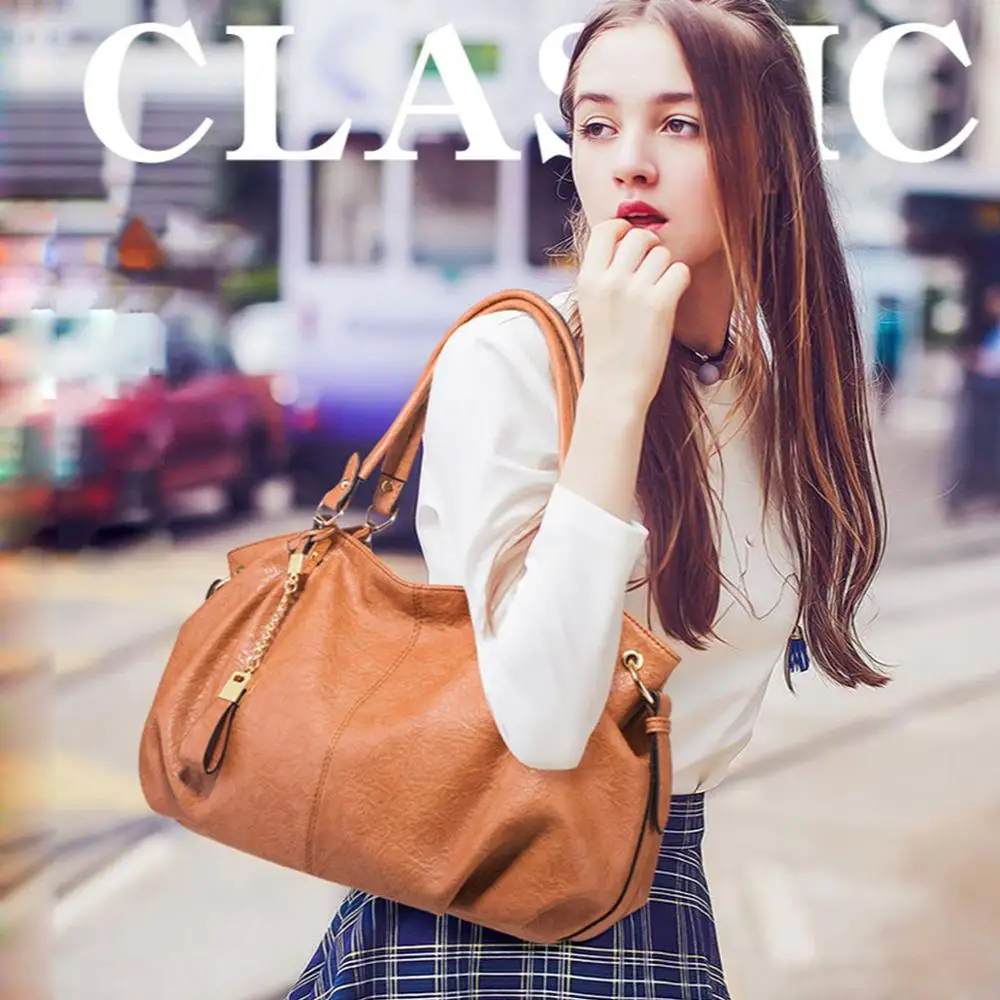 

Women's Shoulder Bag Large Capacity Luxury Fake Designer Handbags Fashion Leather Crossbody Shoulder Bags For Women 2020