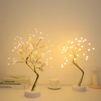 led table lamp 36108 leds touch switch fairy night lamp tree night light for home bedroom wedding party christmas decoration