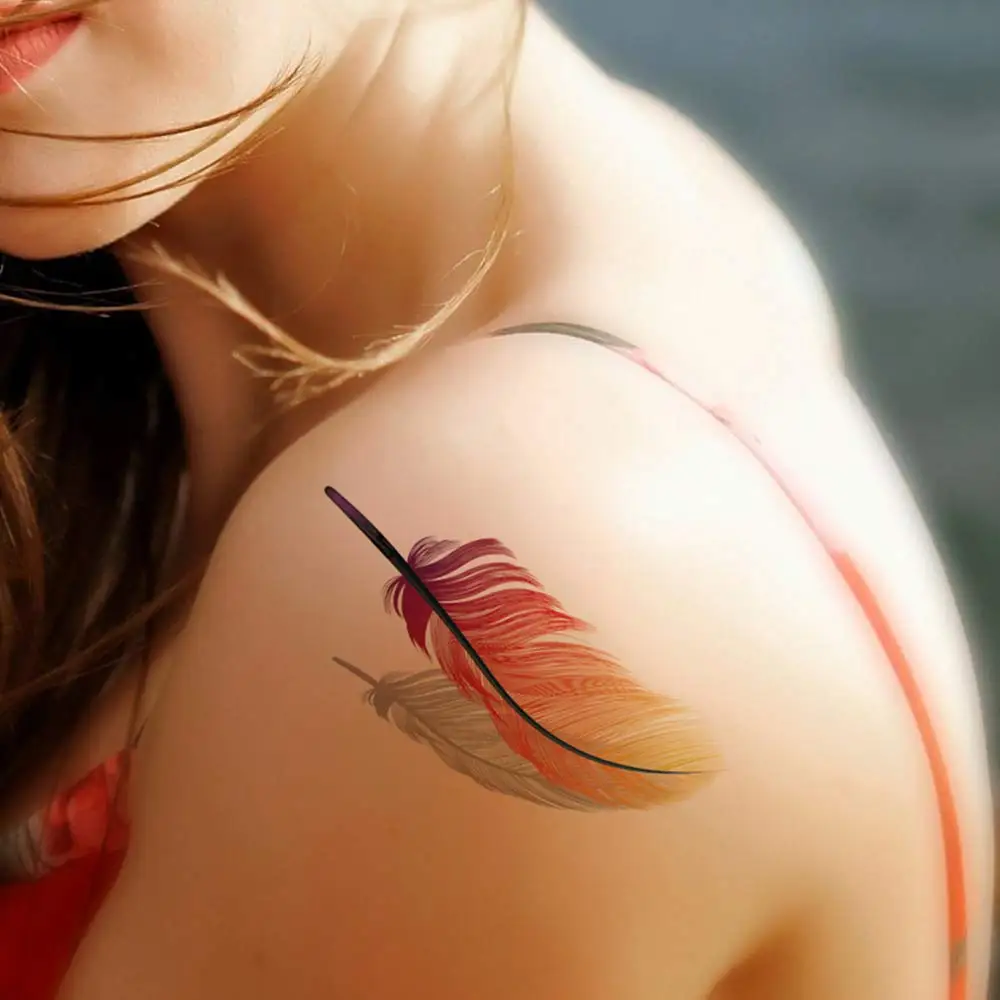 3D наклейки для временных татуировок временные на корпусе Водонепроницаемый