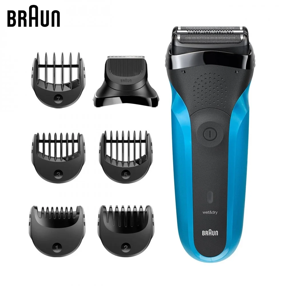 Электробритва Braun Series 3 Shave&ampStyle 310bt + насадка-триммер и 5 гребней | Бытовая техника