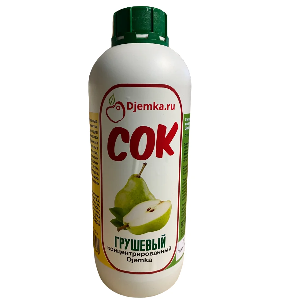 Сок концентрированный Грушевый 1 0-1 5% Djemka кг 5 |