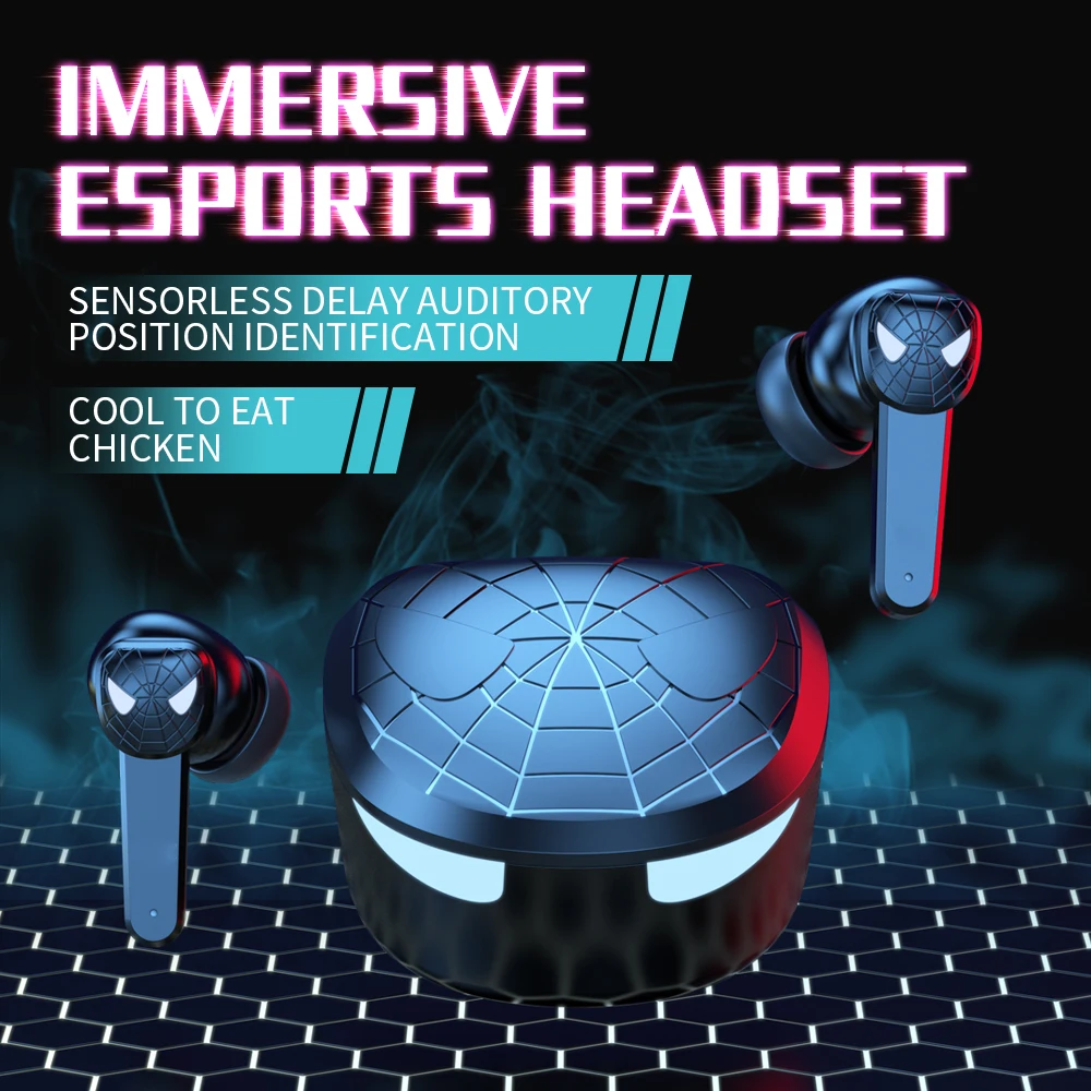 

TWS Wireless headsets With Microphone Touch Cotrol Waterproof Bluetooth 5.1 Sport Headphones Earphones