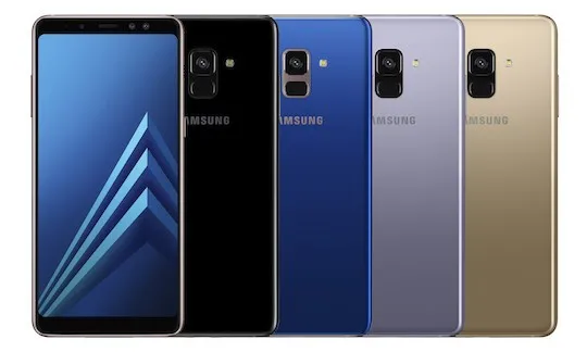 Мобильный телефон Samsung Galaxy A8 2018 Витринный образец коробка утеряна | Мобильные