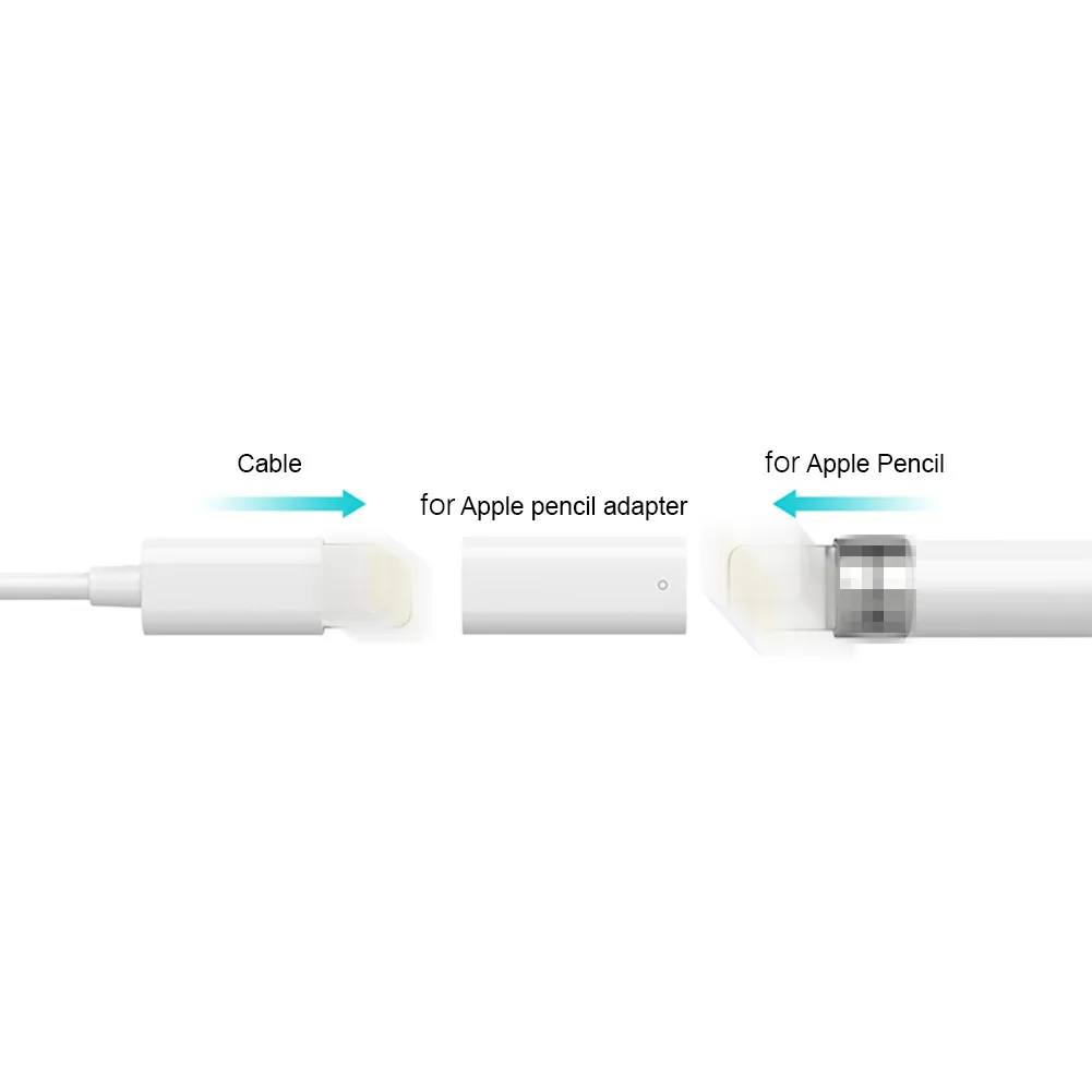 Портативный мини-разъем для зарядки адаптер для Apple Pencil женский для домашнего офиса легкое зарядное устройство аксессуары