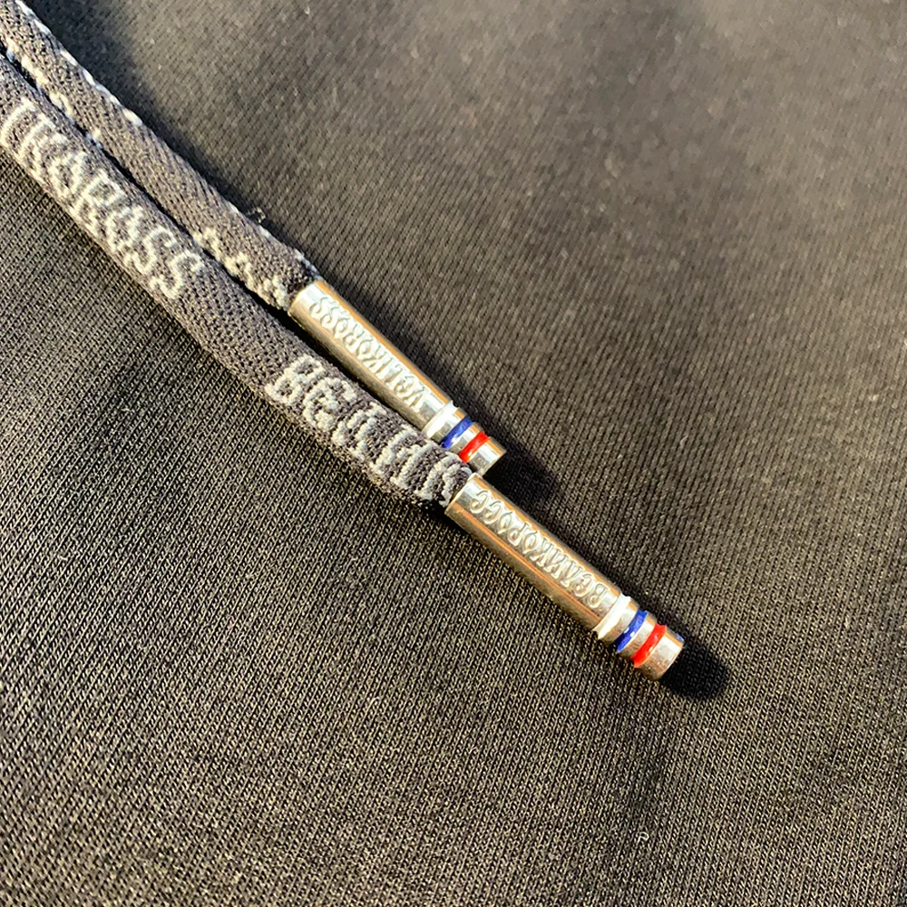 Спортивный костюм Великоросс цвета графит жаккардовые лампасы и брендовые