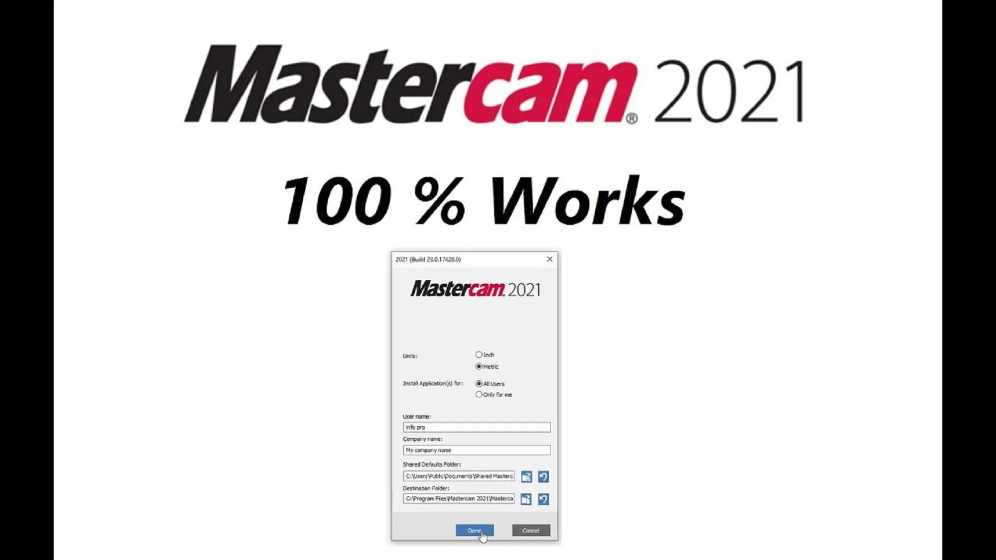 

Mastercam 2021 Lifetime Unlimited Usage support