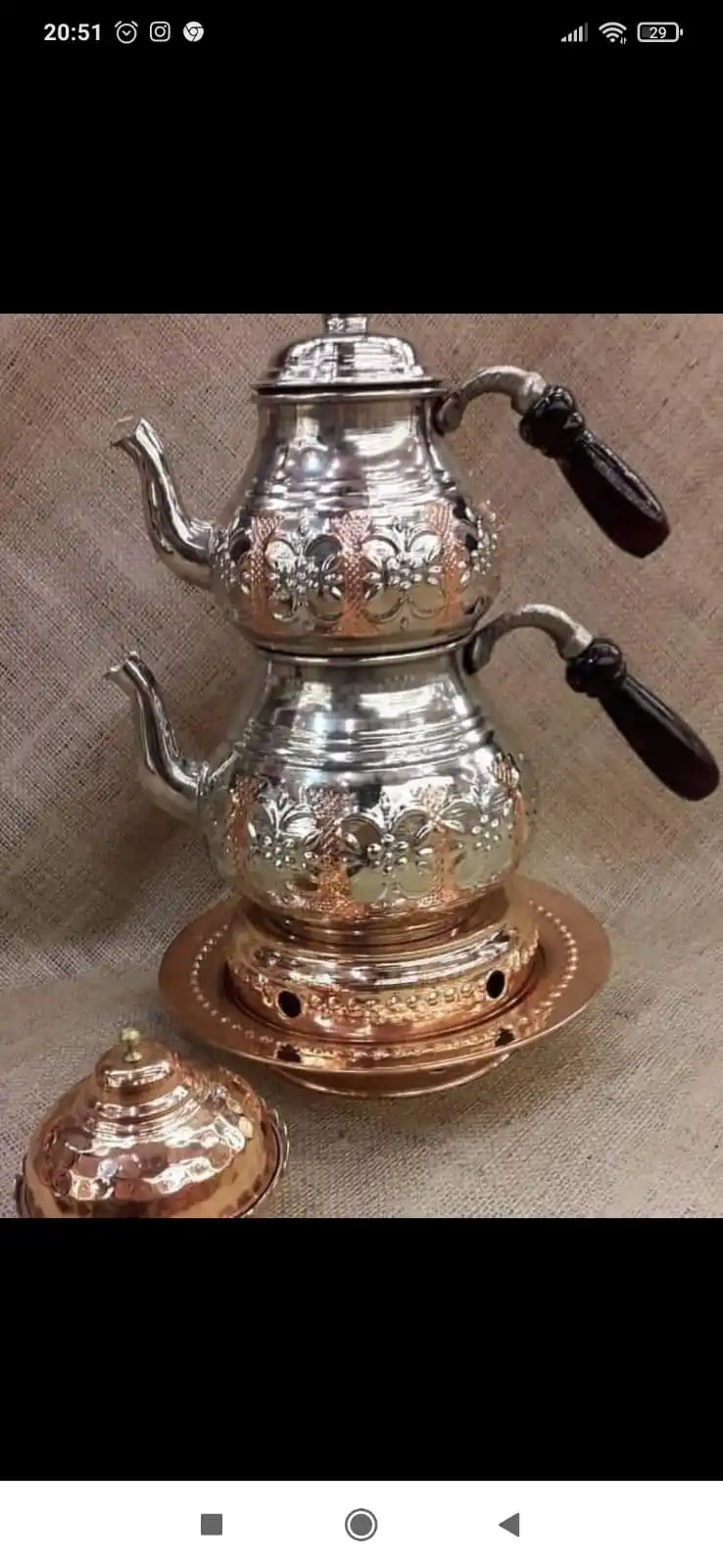 

Handmade from Natural Copper 1 Turkish Coffee Coffee Pot for Healthy Life Turkish Culture Ramadan Muslm sets