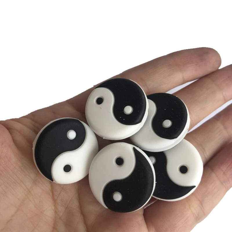 Оптовая продажа 500 шт. классический амортизатор вибрации для ракеток taiji yinyangtenis