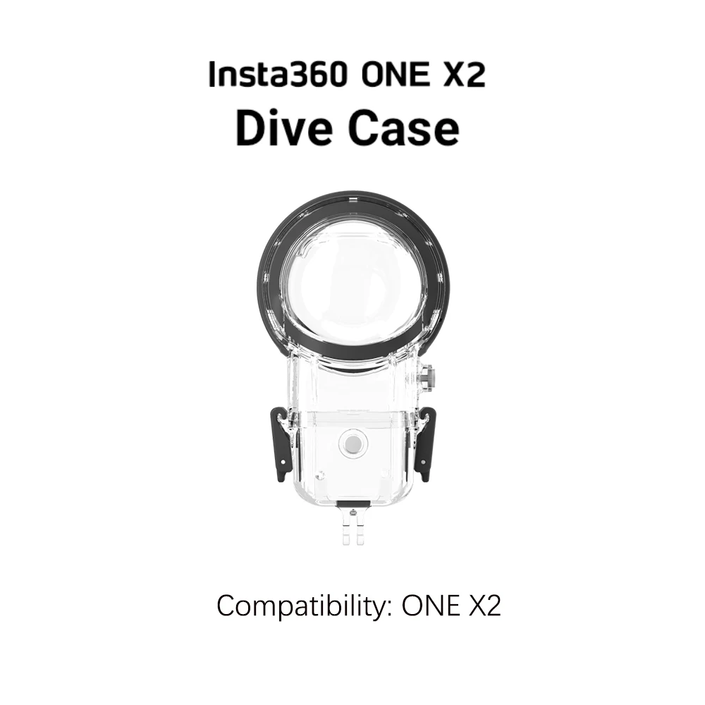 Оригинальный водонепроницаемый чехол для дайвинга Insta360 IPX8 спортивной