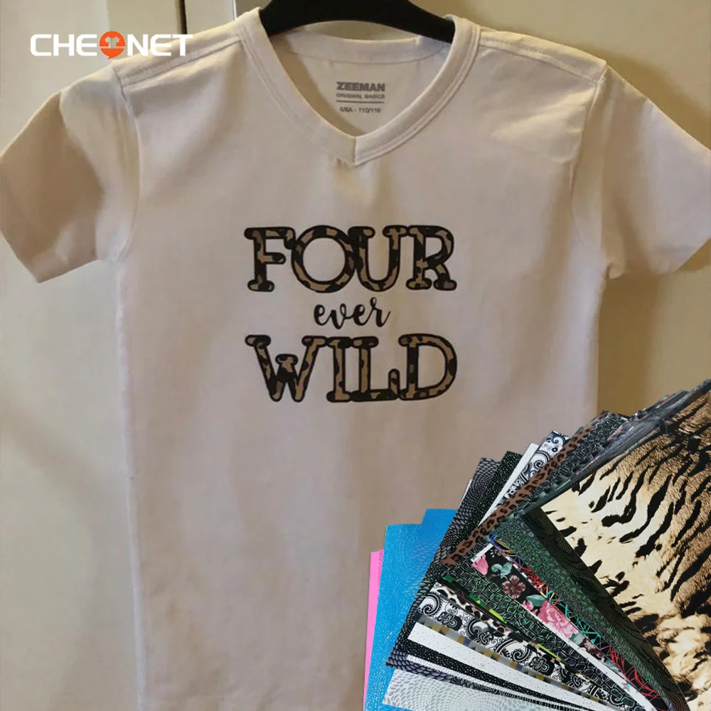 Newly Beautiful 3D Pattern Colors TPU Heat Transfer Vinyl Press Machine T-shirt Iron On Custom T shirt DIY |