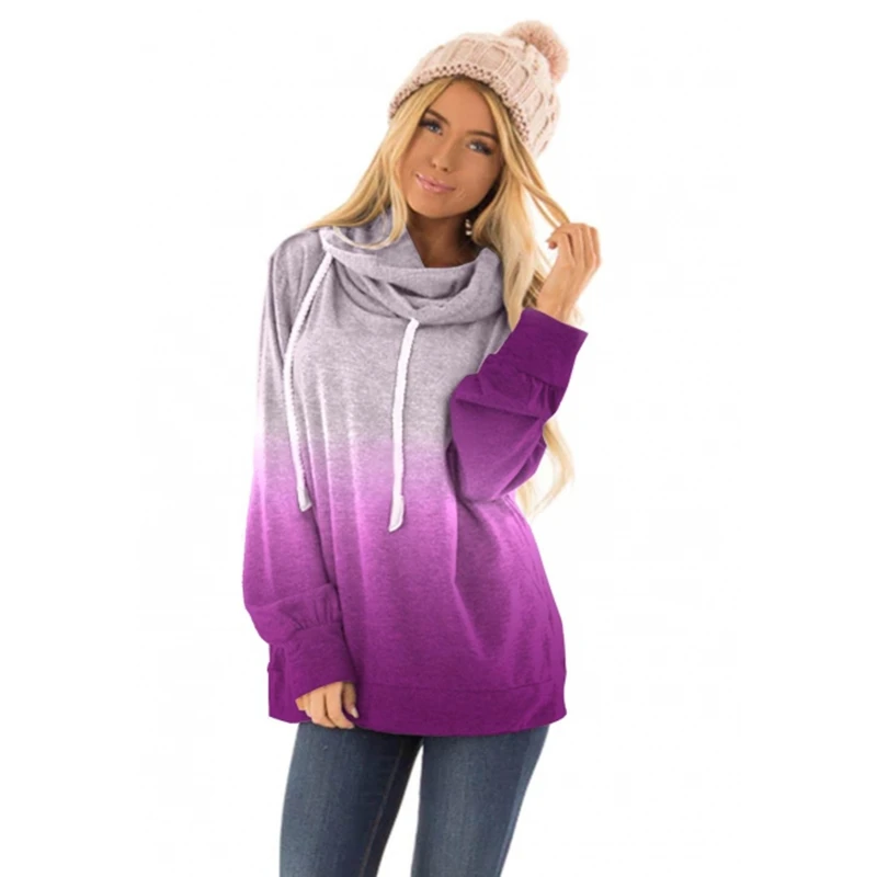 С длинным рукавом Для женщин толстовки и свитеры сезон осень зима куртка 2019