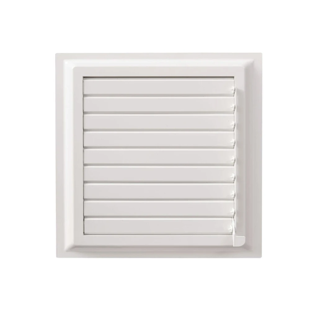 

37 * 37 cm. ABS Plastic Bathroom Ventilation Window, Back Side Is Protected From Flies, Easy To Install.